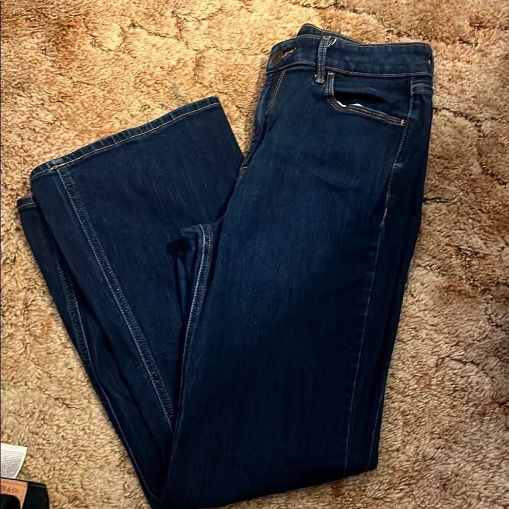 Old Navy Flare Women's Dark Blue Jeans